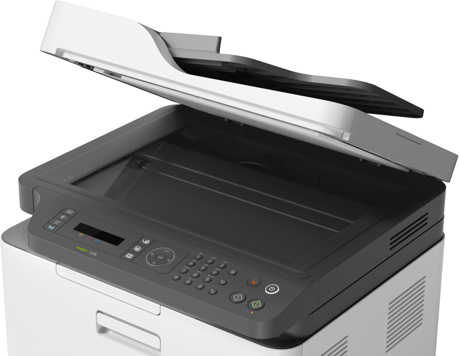 МФУ HP 4ZB97A Color Laser 179fnw (A4) Printer/Scanner/Copier/Fax/ADF 600 dpi, 18/4 ppm, 800 MHz, 128 Mb, tray 150 pages, USB, Ethernet, WiFi, Duty cycle 20 000 pages