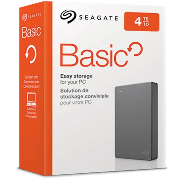 Внешний жесткий диск 4Tb Seagate Basic STJL4000400 Grey USB 3.0 — фото 5