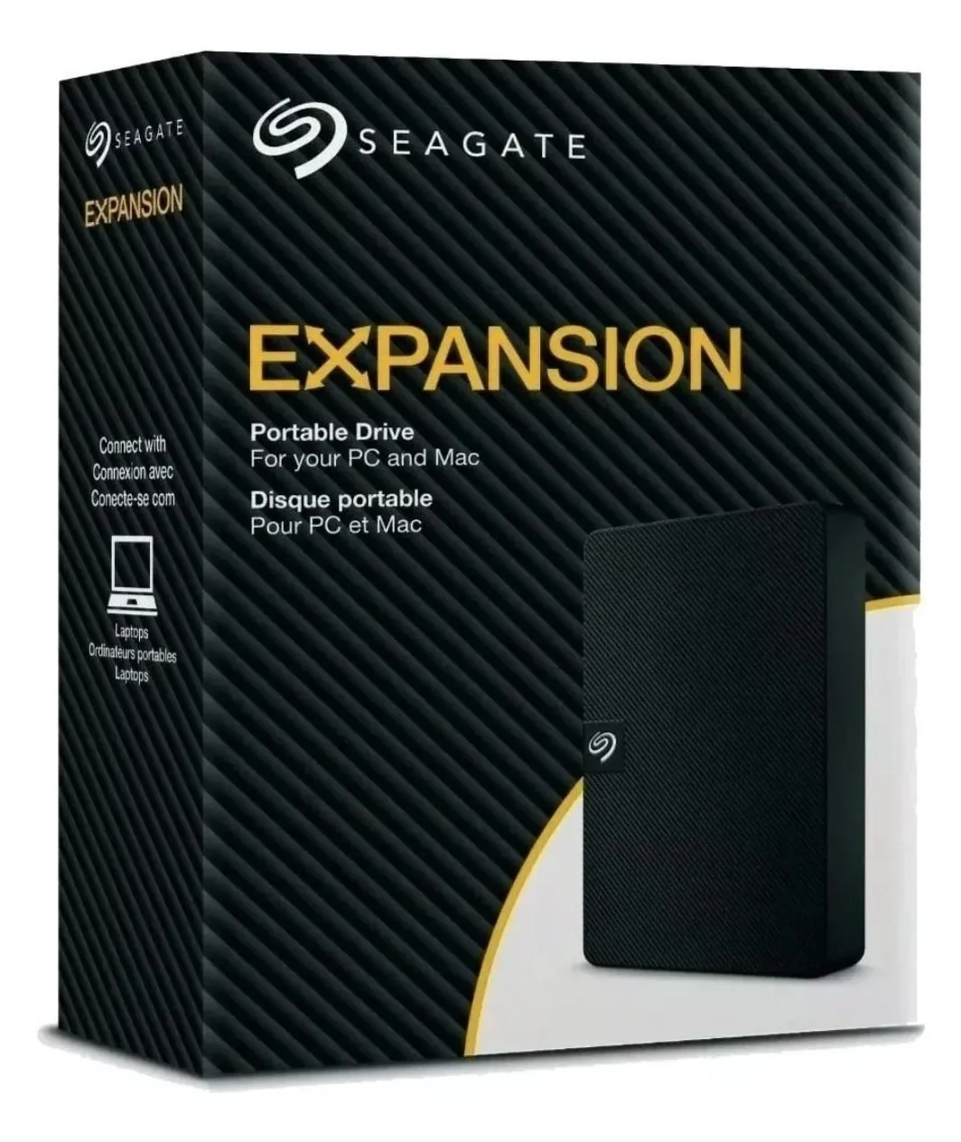 Внешний HDD Seagate  4Tb  Expansion STKM4000400 2,5" USB3.0 Черный Пластик — фото 1