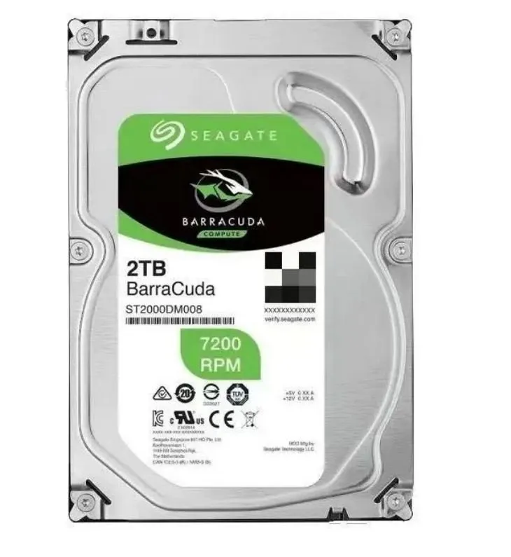 Жесткий диск HDD 2 Tb SATA 6Gb/s Seagate Barraсuda ST2000DM008 3.5” 7200rpm 256MB