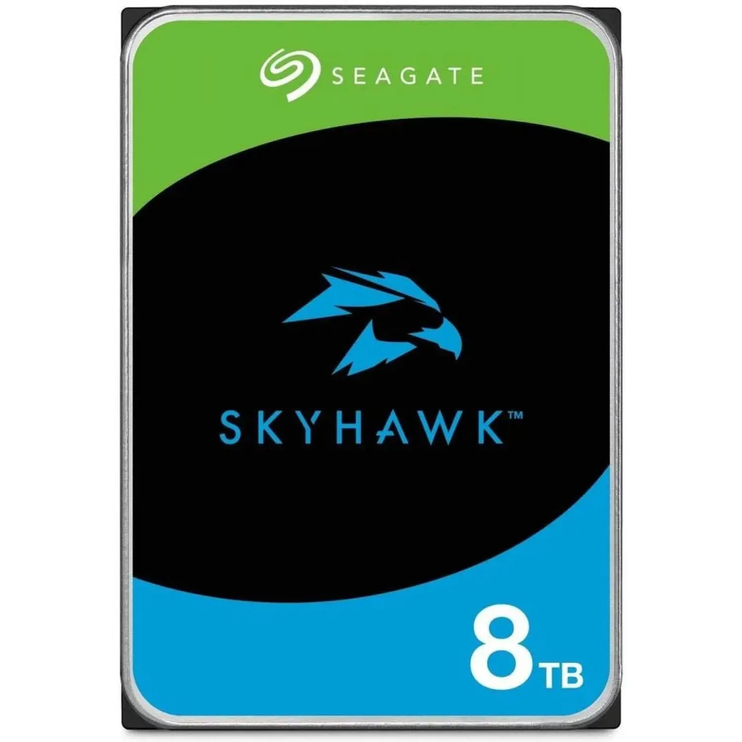 Жесткий диск HDD 8 Tb SATA 6Gb/s Seagate SkyHawk ST8000VX010 3.5” 256MB cache — фото 1