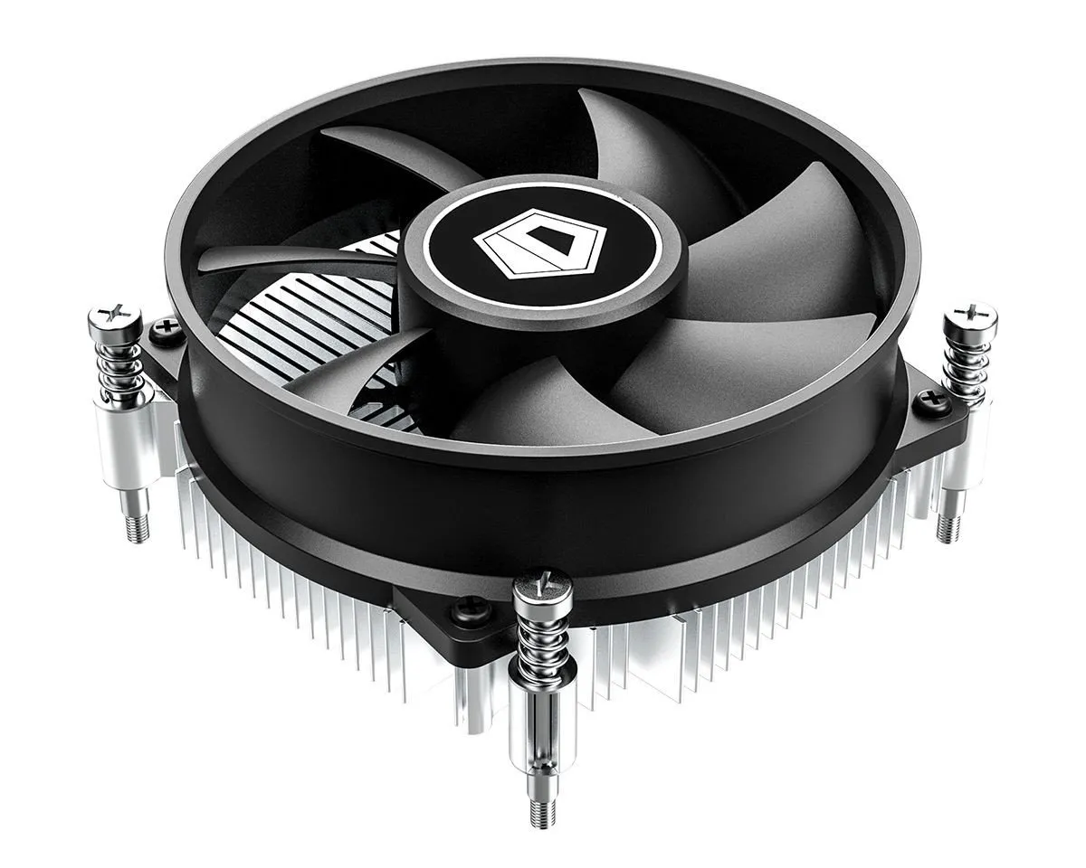 Кулер для процессора ID-Cooling DK-17 PWM, S1700, TDP 65W, 9cm, PWM 1600-2200rpm, 4pin