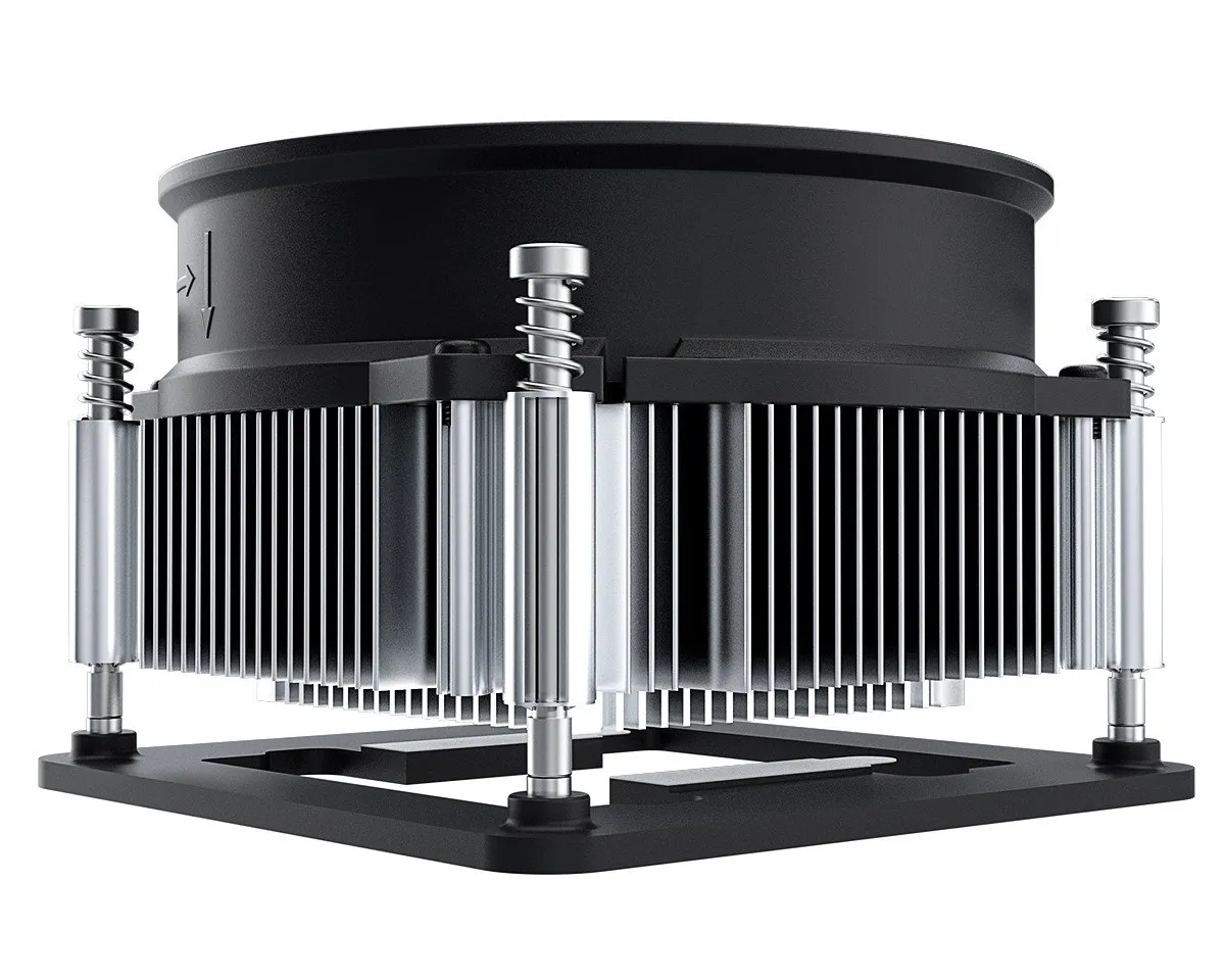 Кулер для процессора ID-Cooling DK-19 PWM, S1700, 95W, 9cm fan, 600-2200rpm, 45.8CFM, 4pin — фото 2