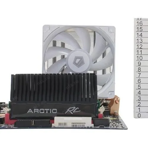 Кулер для процессора ID-Cooling SE-214-XT ARGB WHITE, S1700/1200/115x/AMD, 180W, 500-1500rpm, 4pin — фото 12