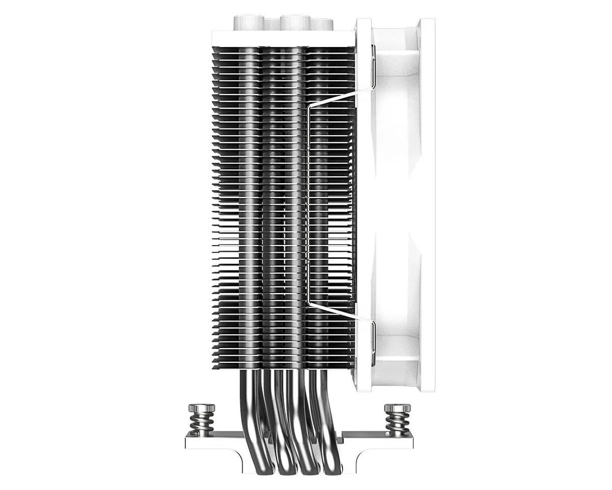 Кулер для процессора ID-Cooling SE-214-XT ARGB WHITE, S1700/1200/115x/AMD, 180W, 500-1500rpm, 4pin — фото 6