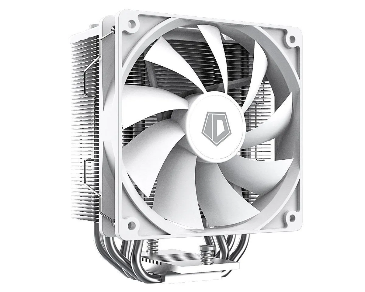 Кулер для процессора ID-Cooling SE-214-XT ARGB WHITE, S1700/1200/115x/AMD, 180W, 500-1500rpm, 4pin — фото 4