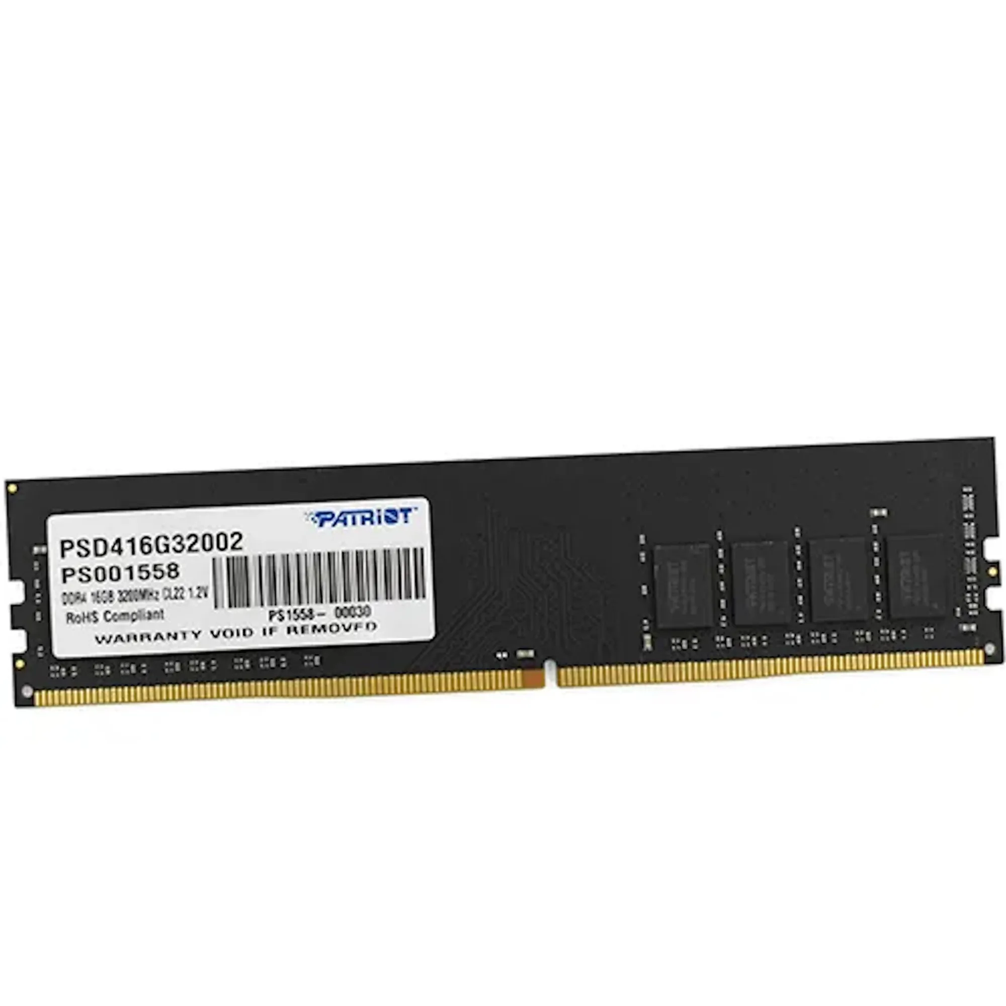Модуль памяти Patriot Signature, PSD416G32002, DDR4, DIMM, 16Gb, 3200Mhz, CL22 — фото 3