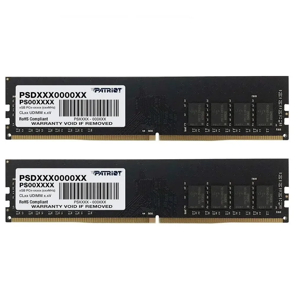 Модуль памяти Patriot Signature, PSD416G3200K, DDR4, DIMM, 16Gb, KIT, 2x8Gb, 3200Mhz, CL22 — фото 3