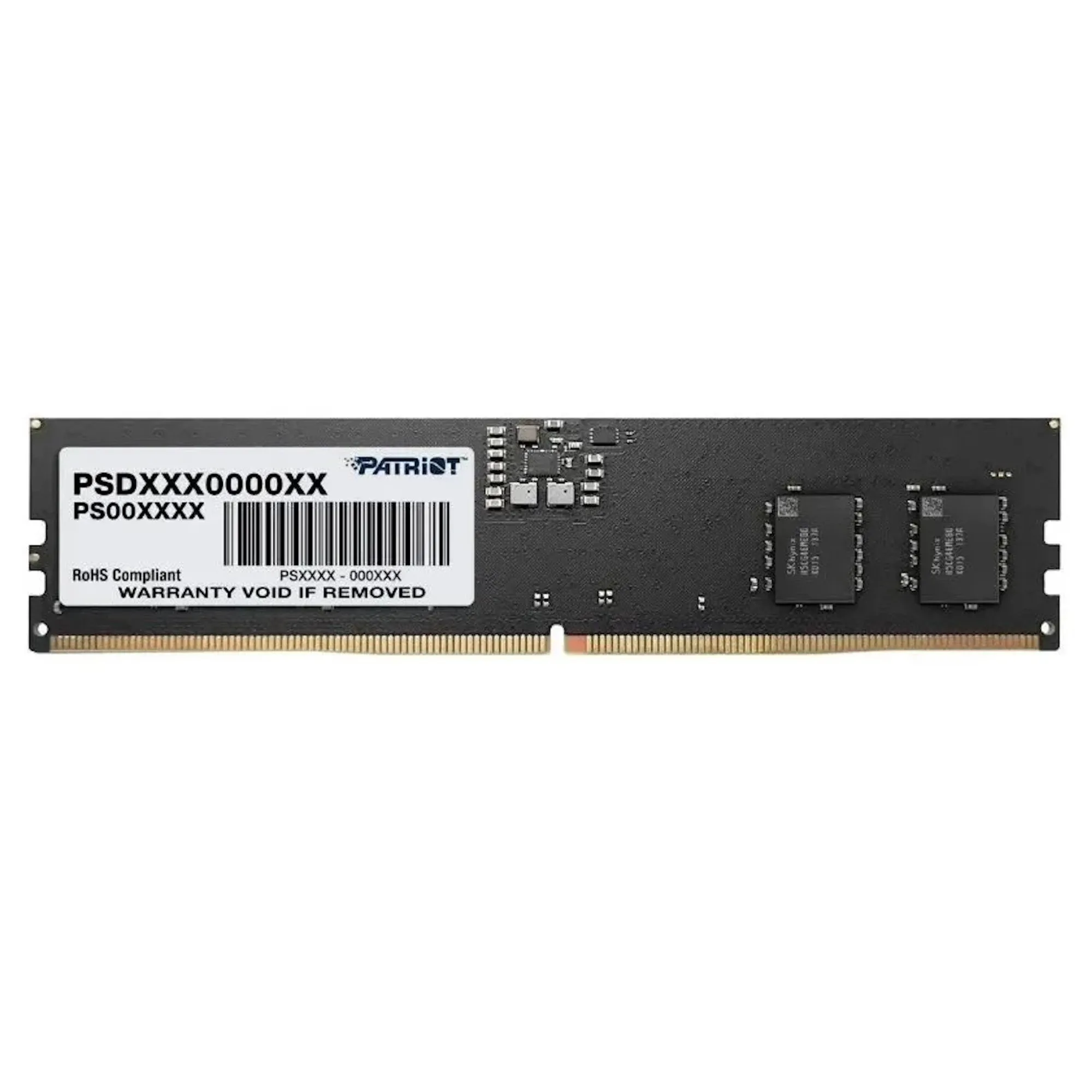Модуль памяти Patriot Signature, PSD58G560041, DDR5, DIMM, 8Gb, 5600Mhz, CL46 — фото 3
