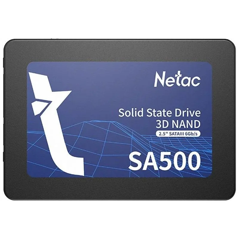 Твердотельный накопитель SSD 1Tb, SATA 6 Gb/s, Netac SA500, 2.5", 3D TLC, 530R/475W — фото 2