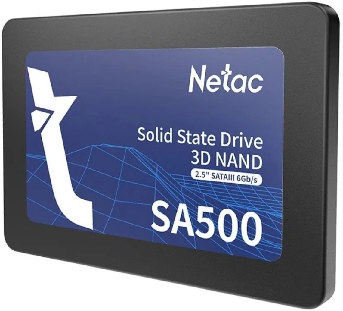 Твердотельный накопитель SSD 240Gb, SATA 6 Gb/s, Netac SA500, 2.5", 3D TLC, 520R/450W — фото 10