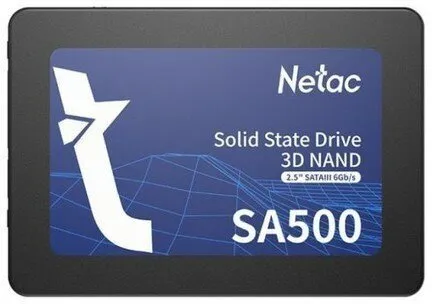 Твердотельный накопитель SSD 240Gb, SATA 6 Gb/s, Netac SA500, 2.5", 3D TLC, 520R/450W — фото 6