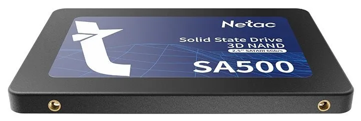 Твердотельный накопитель SSD 240Gb, SATA 6 Gb/s, Netac SA500, 2.5", 3D TLC, 520R/450W — фото 5