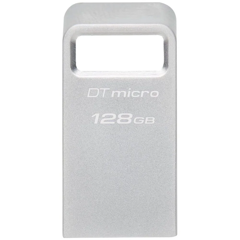 Флэш-накопитель Kingston 128Gb USB3.2 Gen1 Data Traveler Micro 3.2 USB (Metal case) — фото 2