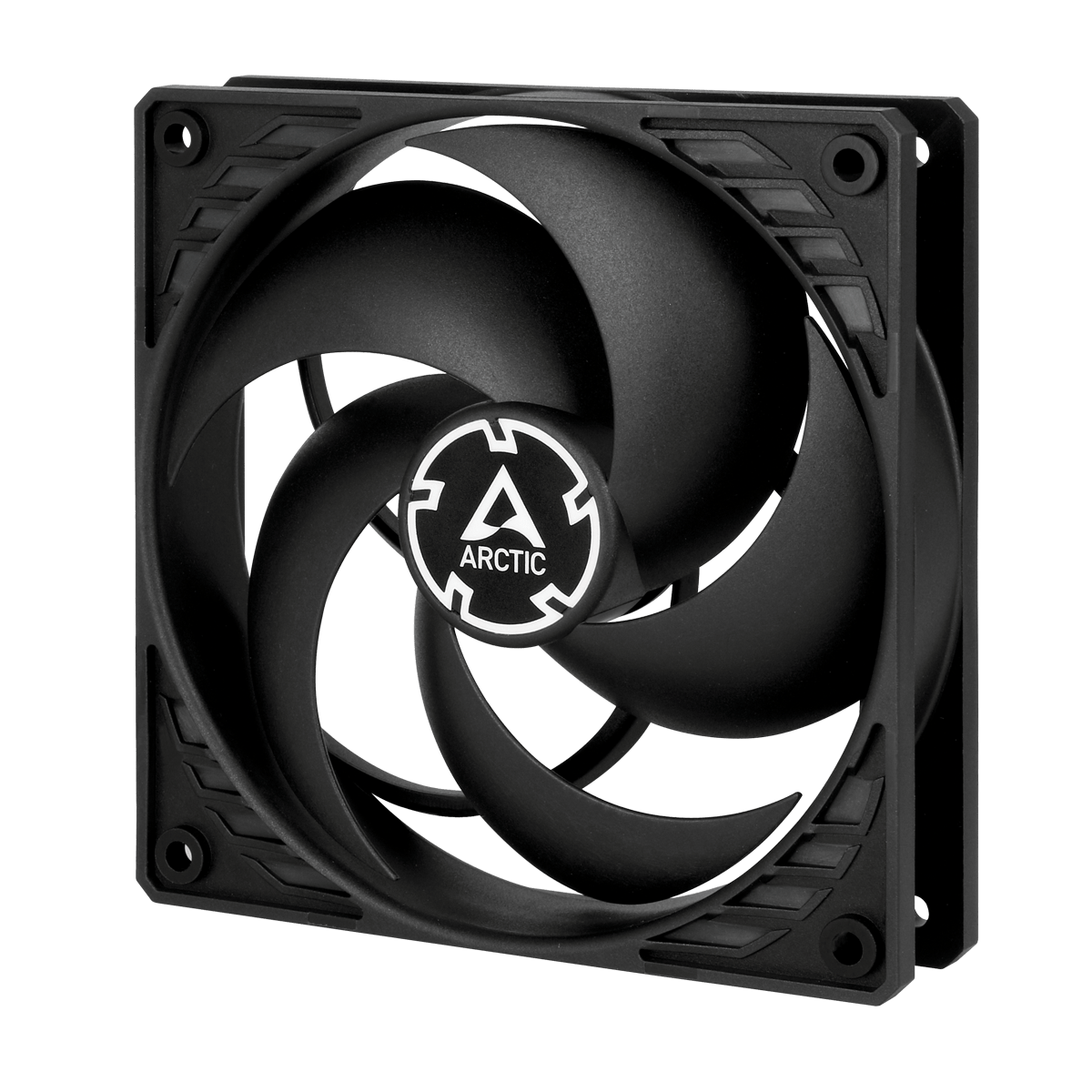 Кулер для корпуса ARCTIC P12 PWM PST CO (Black), ACFAN00121A, 12cm, 200-1800rpm, 4Pin, Ball Bearing