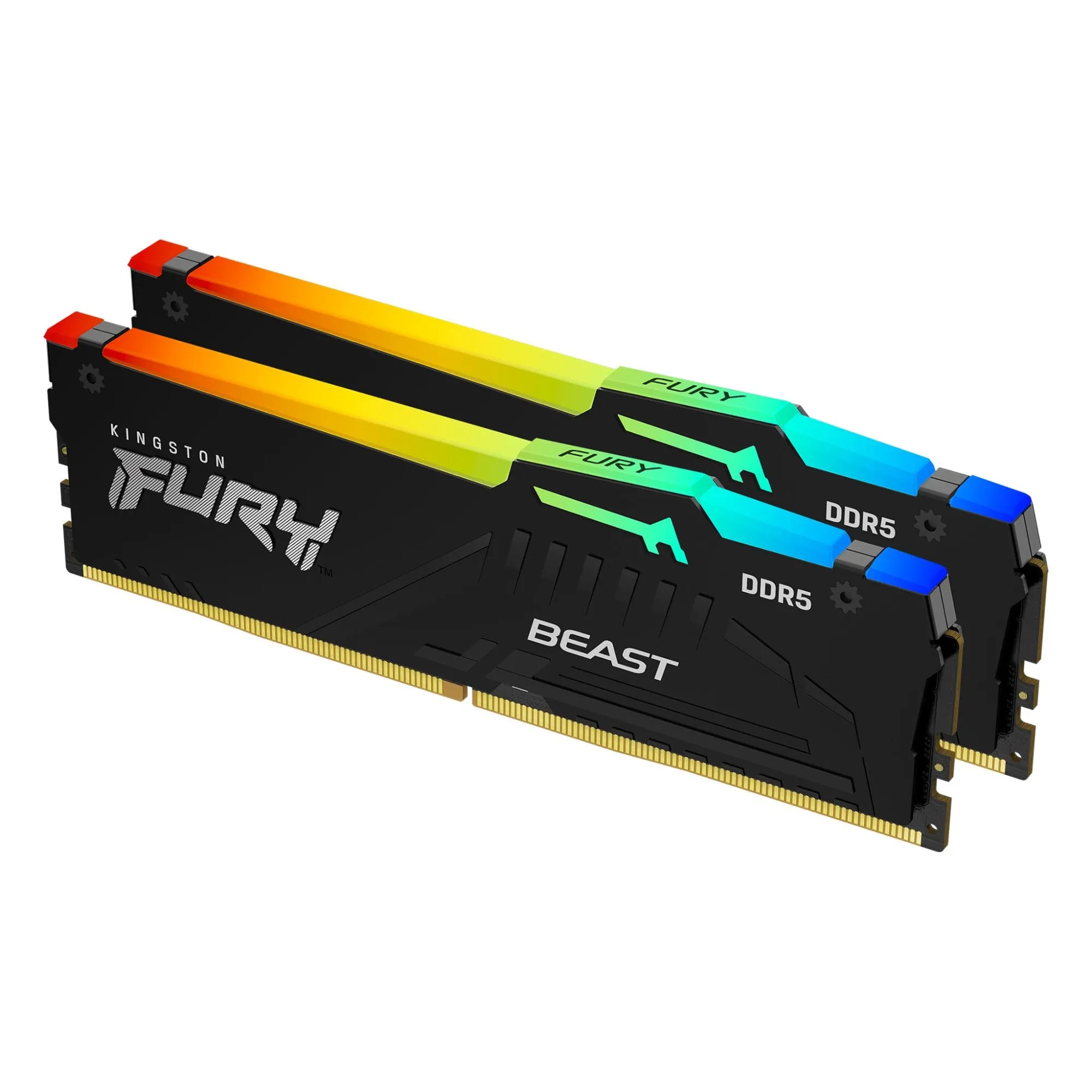 Модуль памяти Kingston Fury Beast RGB EXPO KF556C36BBEAK2-16 DDR5 DIMM 16G KIT (2x8) 5600MHz CL36