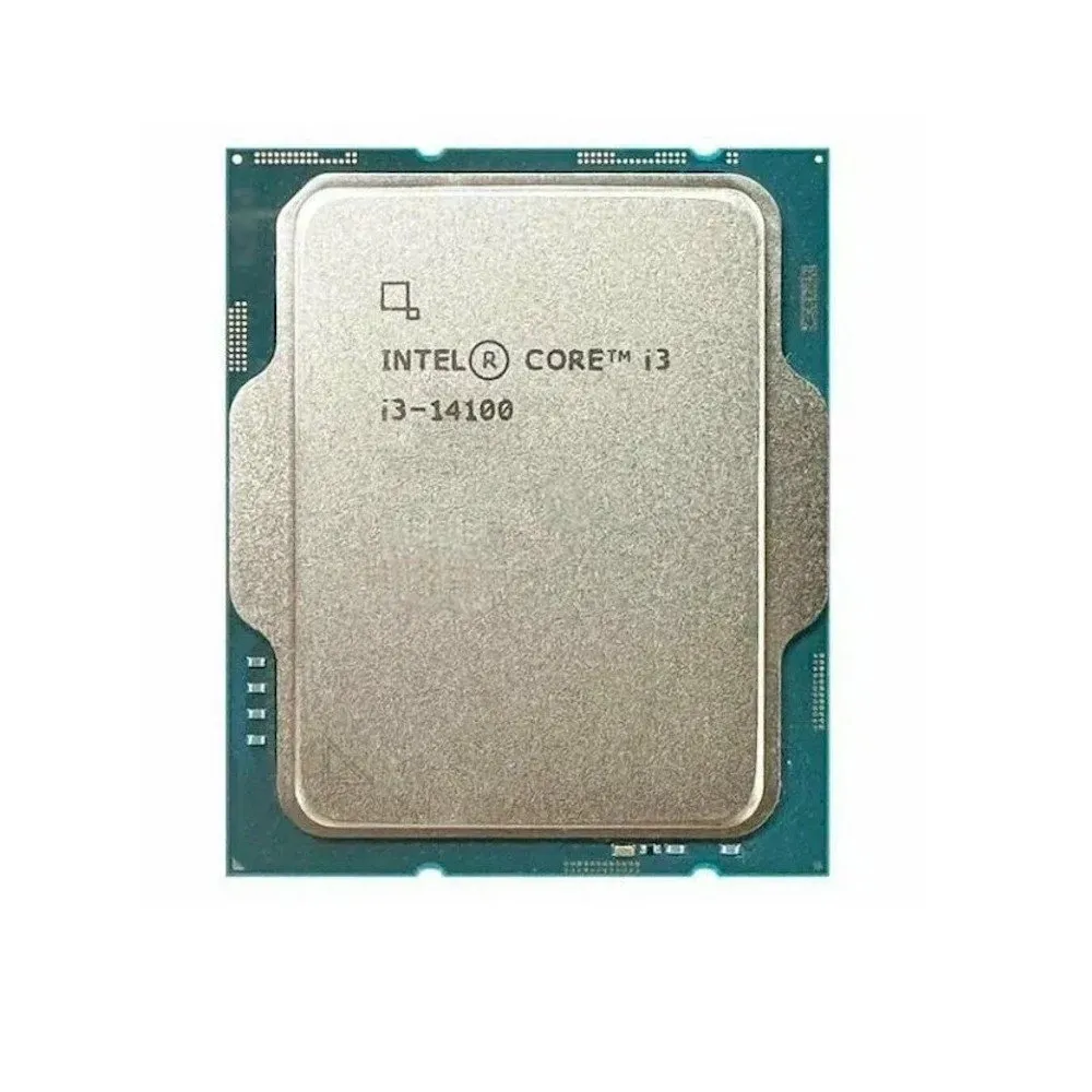 Процессор Intel Core i3-14100 Raptor Lake (3.5GHz, up to 4.7GHz, LGA1700, L3 12Mb, 4C/8T), oem
