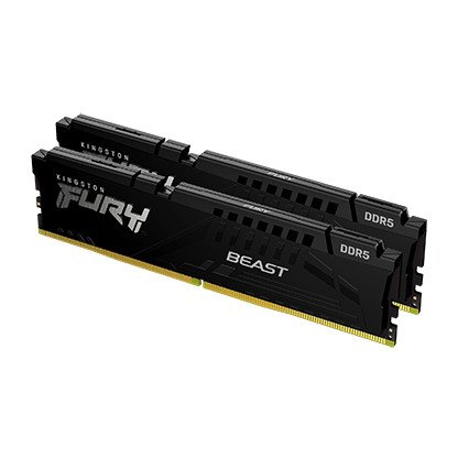 Модуль памяти Kingston Fury Beast KF556C40BBK2-32 DDR5 DIMM 32Gb (2x16) 5600 MHz CL40 (8473302008)