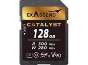 Карта памяти SD Exascend Catalyst, 128Gb, SDXC II, UHS-II (V90), R300/W280