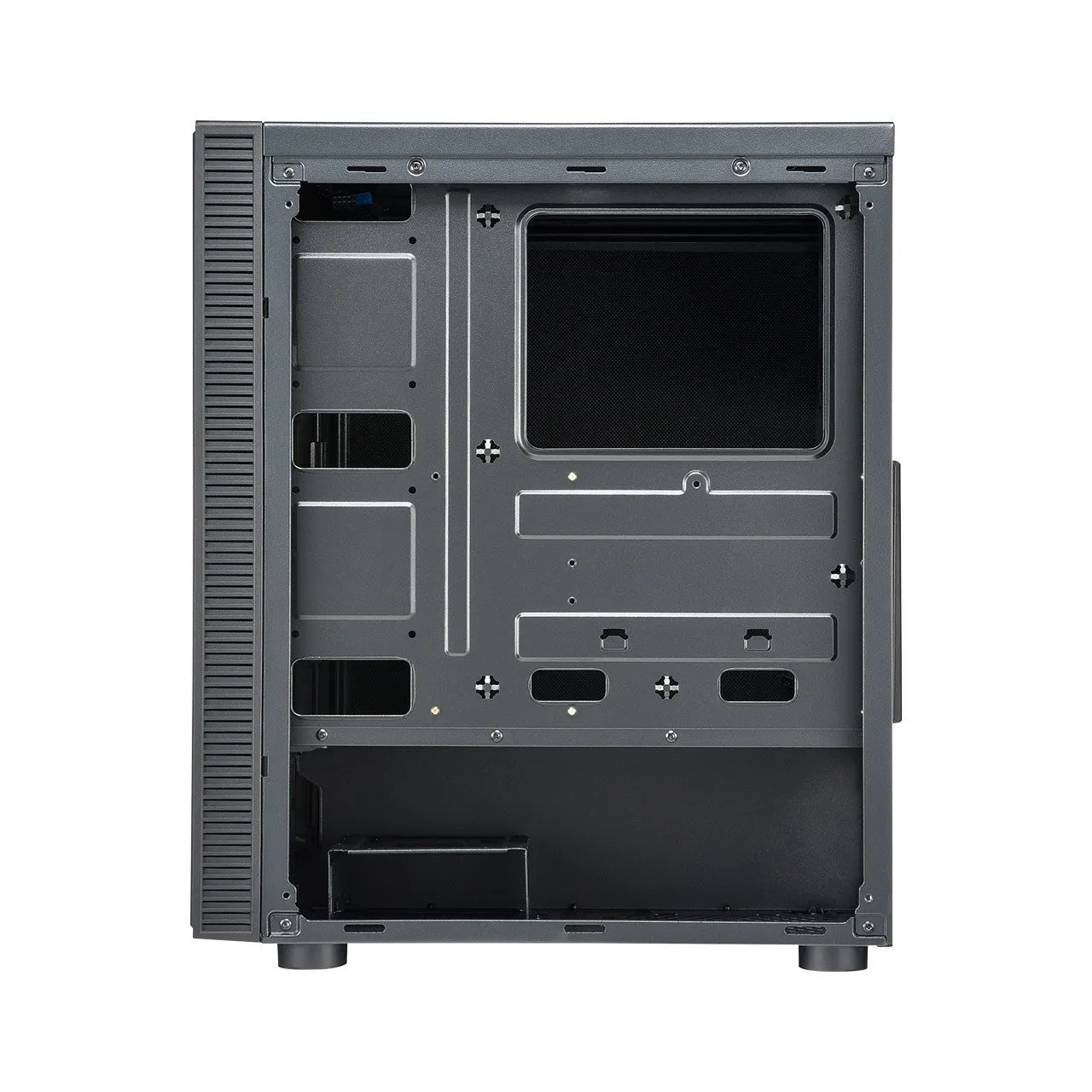 Компьютерный корпус FSP CMT223S (Silent tower), Без БП, 2xUSB3.0/1xType-C, 4xFAN120mm, Black, ATX — фото 6