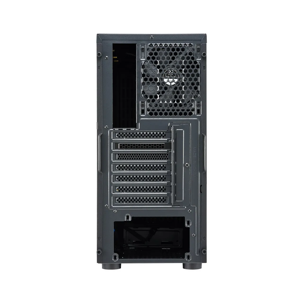 Компьютерный корпус FSP CMT223S (Silent tower), Без БП, 2xUSB3.0/1xType-C, 4xFAN120mm, Black, ATX — фото 4