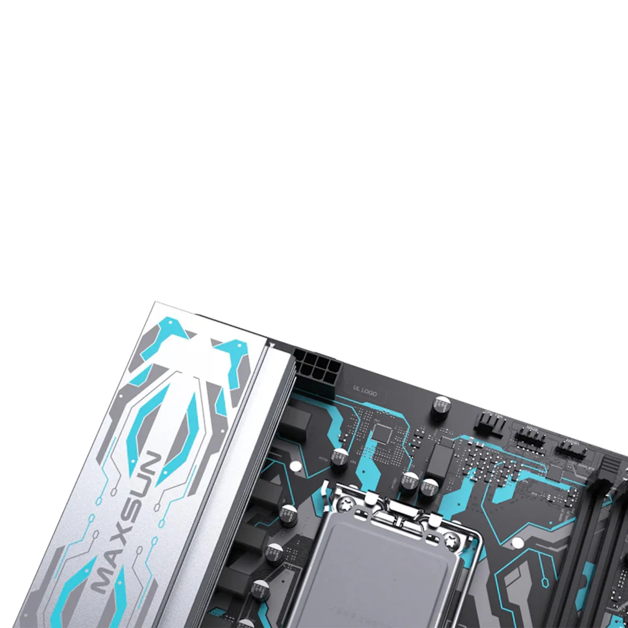 Материнская плата MaxSun B760M GAMING WIFI GANK, LGA1700, 2xDDR5, 3xSATA, 1xM.2, HDMI+VGA, mATX — фото 5