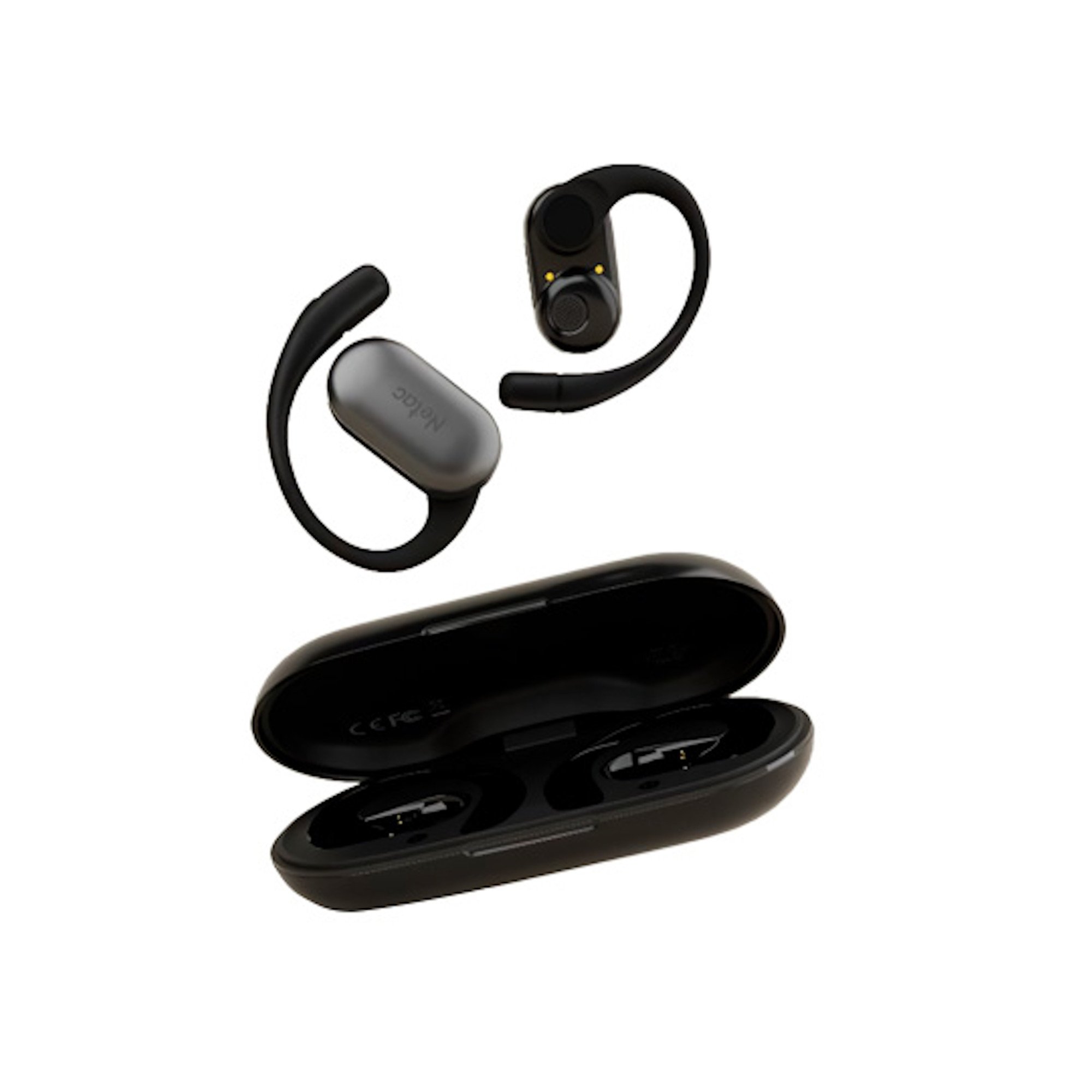 Наушники беспроводные Netac OS01, BT5.4, 8.6g, 8/35h, 0.6Ah, d14.2mm, шумопод., SuperBass, typeC