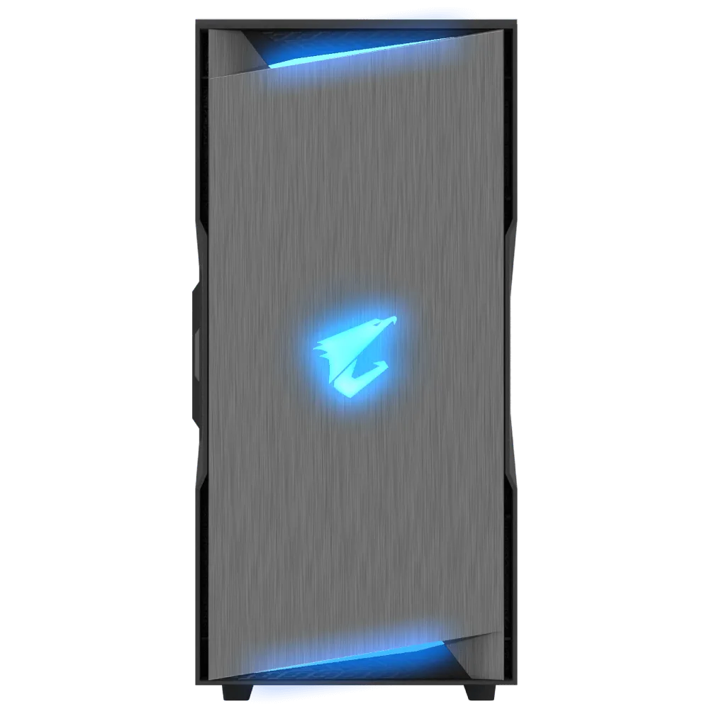 Компьютерный корпус GigaByte AORUS C300 GLASS, Без БП, HDMI, 2xUSB3.0/Type-C, 2xFAN120, Black, ATX — фото 7