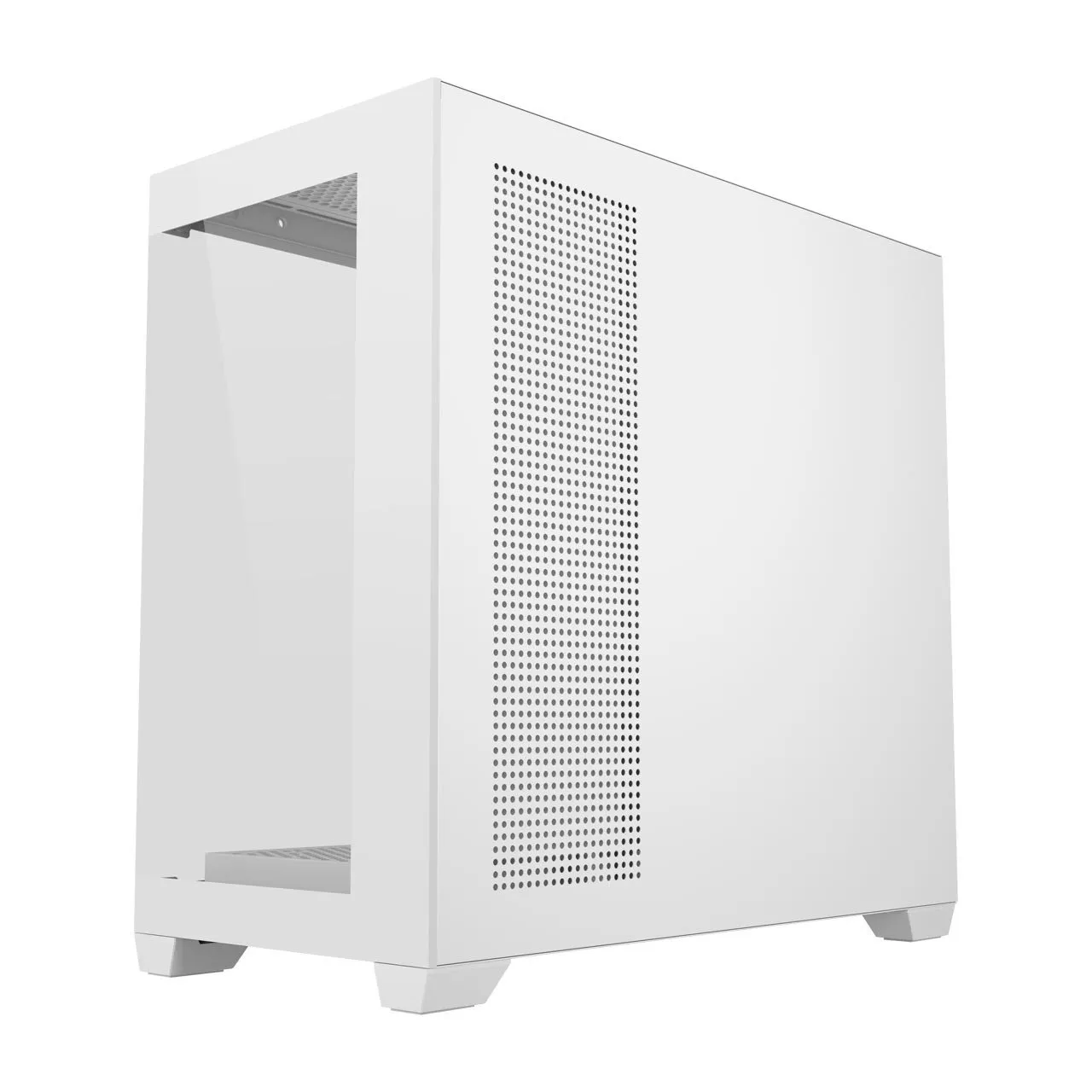 Компьютерный корпус FSP S340, Без БП, 2xUSB3.0, 3xFAN120 ARGB, 2xGlass, White, ATX — фото 3