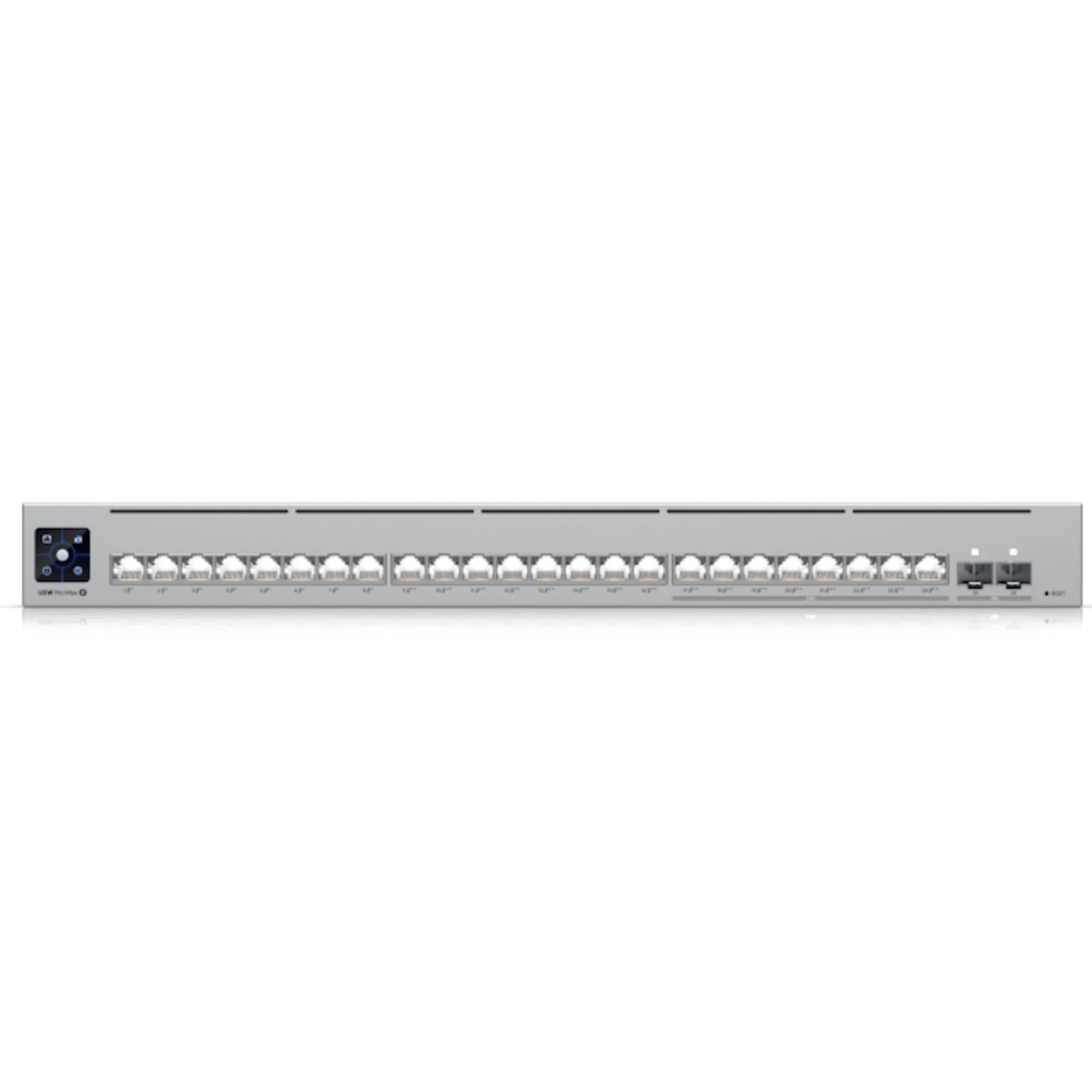 Коммутатор Ubiquiti Unifi Switch Pro 24 Max, 16x1000LAN, 8x2,5Gb LAN, 2x10Gb SFP+ — фото 3
