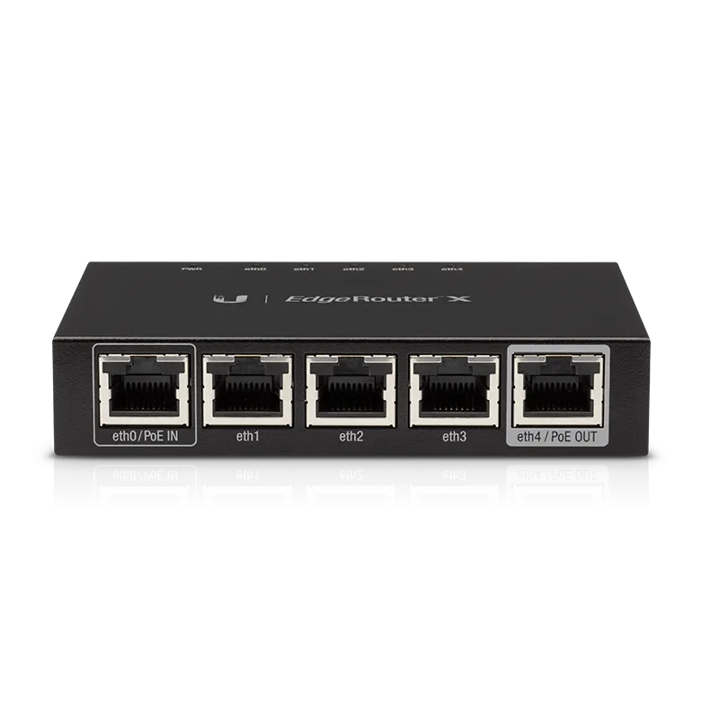 Маршрутизатор Ubiquiti EdgeRouter X, 5x1000 LAN, Passive PoE — фото 2