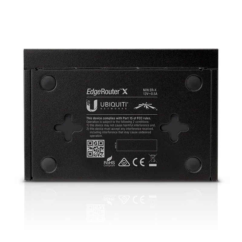 Маршрутизатор Ubiquiti EdgeRouter X, 5x1000 LAN, Passive PoE — фото 6