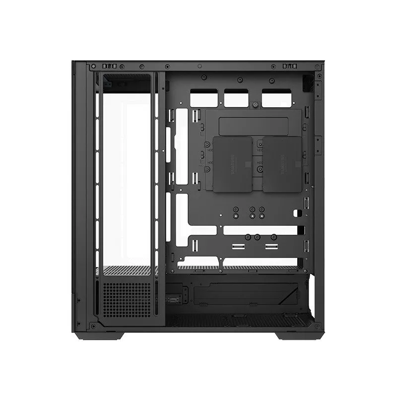 Компьютерный корпус Huntkey MVP Destiny, Без БП, 0.7mm, 1xType C, 2xUSB3.0, HD-Audio, ATX, Black — фото 3