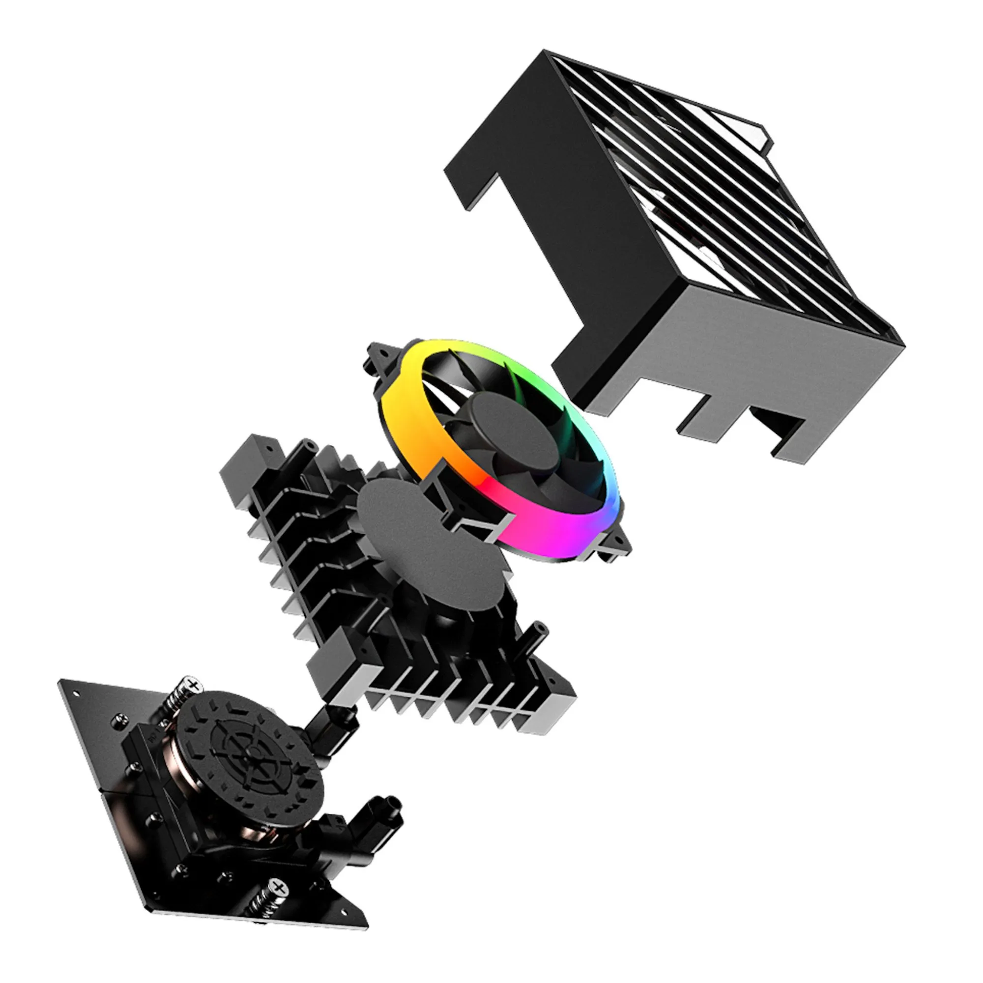 Водяное охлаждение ID-Cooling Dashflow 360 XT PRO, for S1700/1200/2066/2011/115x/AMD — фото 3