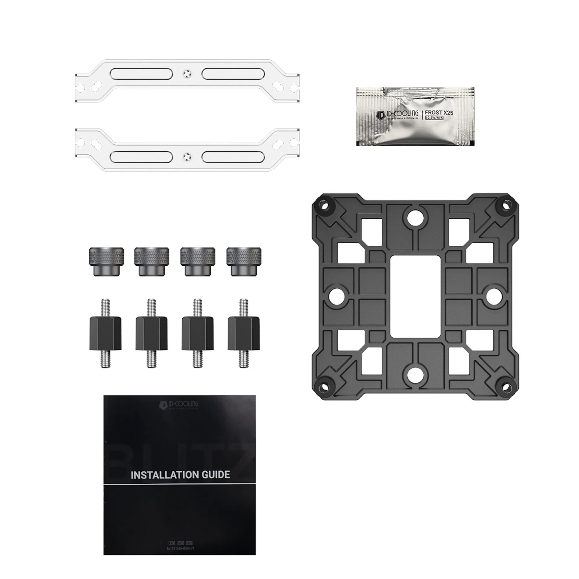 Кулер для процессора ID-Cooling BLITZ X4, 180W, 500-1500rpm, 64.8CFM, 4pin — фото 4