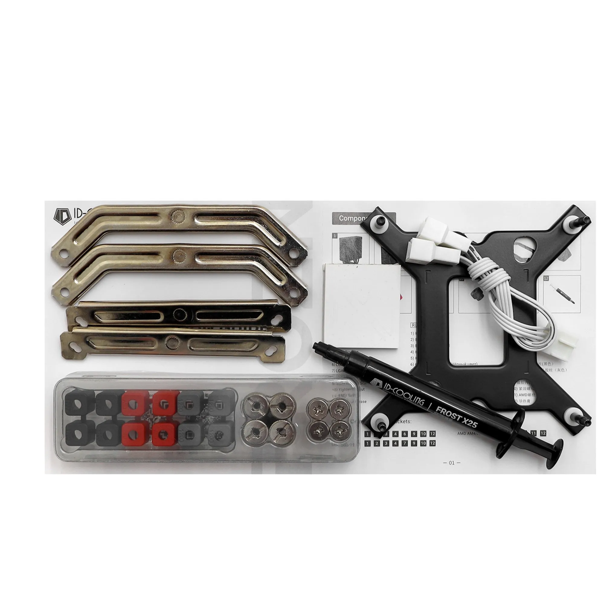 Кулер для процессора ID-Cooling FROZN A410 DW, S1851/1700/1200/115x/AMD, 230W, 500-2000rpm, 4pin — фото 4