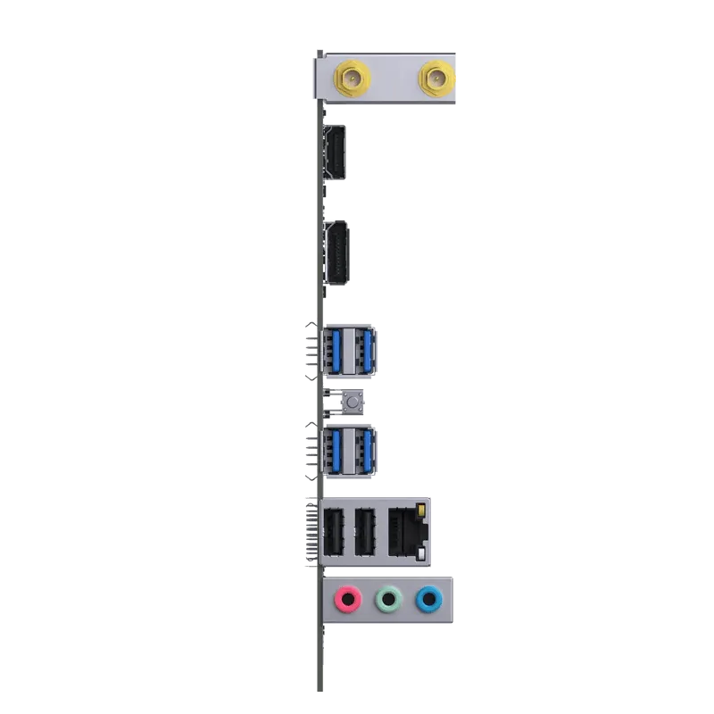 Материнская плата MaxSun Challenger B650M WIFI ICE, AM5, 2xDDR5, PCIe4.0, HDMI+VGA, M.2, mATX — фото 3