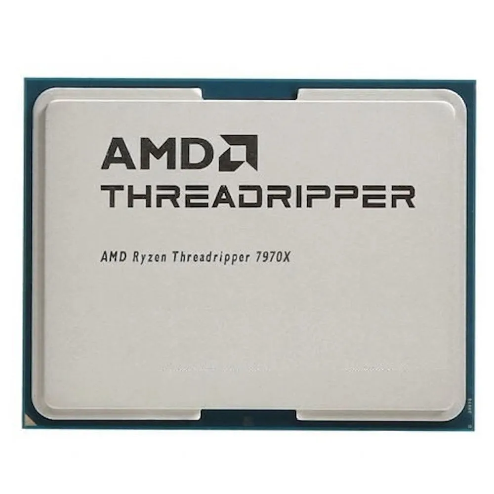 Процессор CPU AMD Ryzen Threadripper 7970X, 4.0(up to 5.3)GHz, 32C/64T, 32+128Mb, TDP350W, sTR5, oem