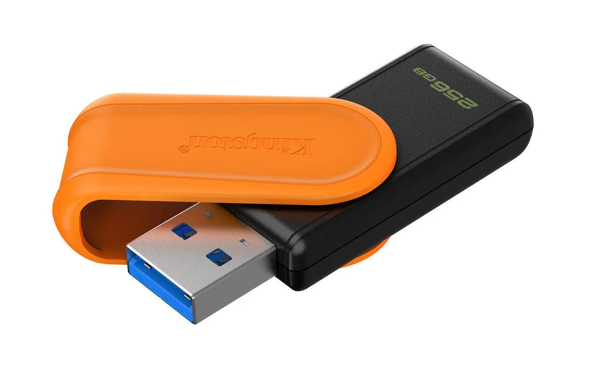 Флэш-накопитель Kingston 256Gb USB3.2 Gen1 Data Traveler Exodia S (Black+Orange)