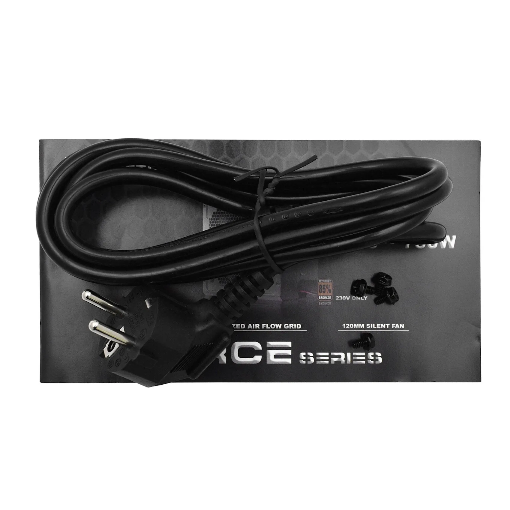 Блок питания ATX Chieftec FORCE CPS-550S, 550W, Active PFC (0,9), FAN120mm, ATX2.3 — фото 2