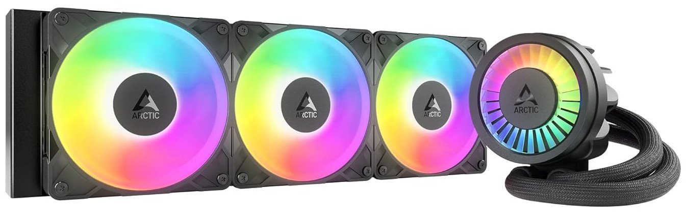 Водяное охлаждение ARCTIC Liquid Freezer III Pro 360 A-RGB(Black), ACFRE00184A, S1851/1700/AMD4/5