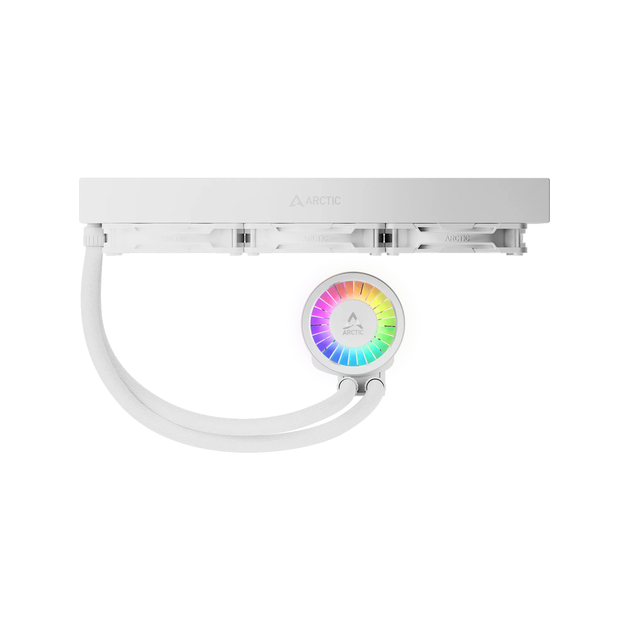 Водяное охлаждение ARCTIC Liquid Freezer III Pro 360 A-RGB(White), ACFRE00188A, S1851/1700/AMD4/5 — фото 3