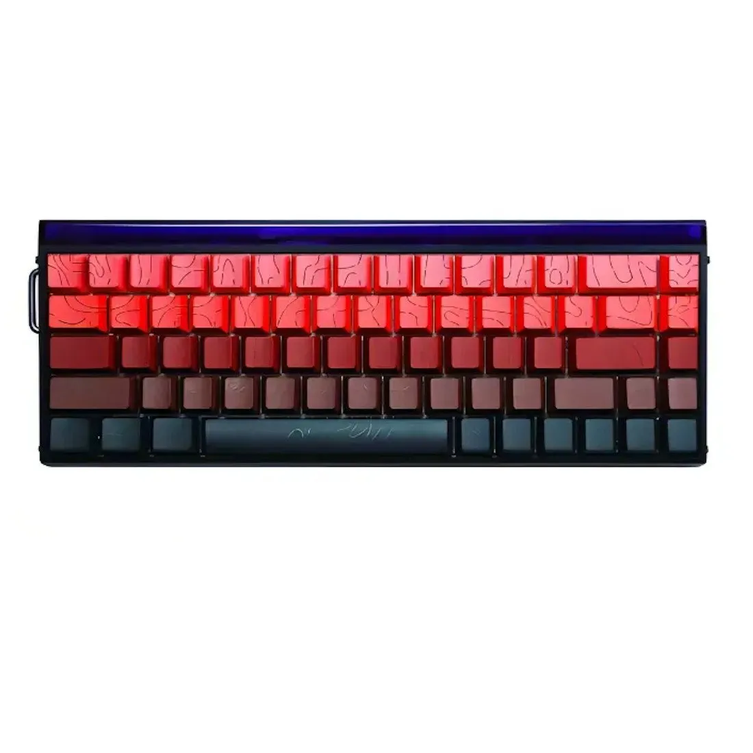 Клавиатура AULA HERO68HE, Magnetic, Black King switch, 68keys EN, wired, Black-Red — фото 4