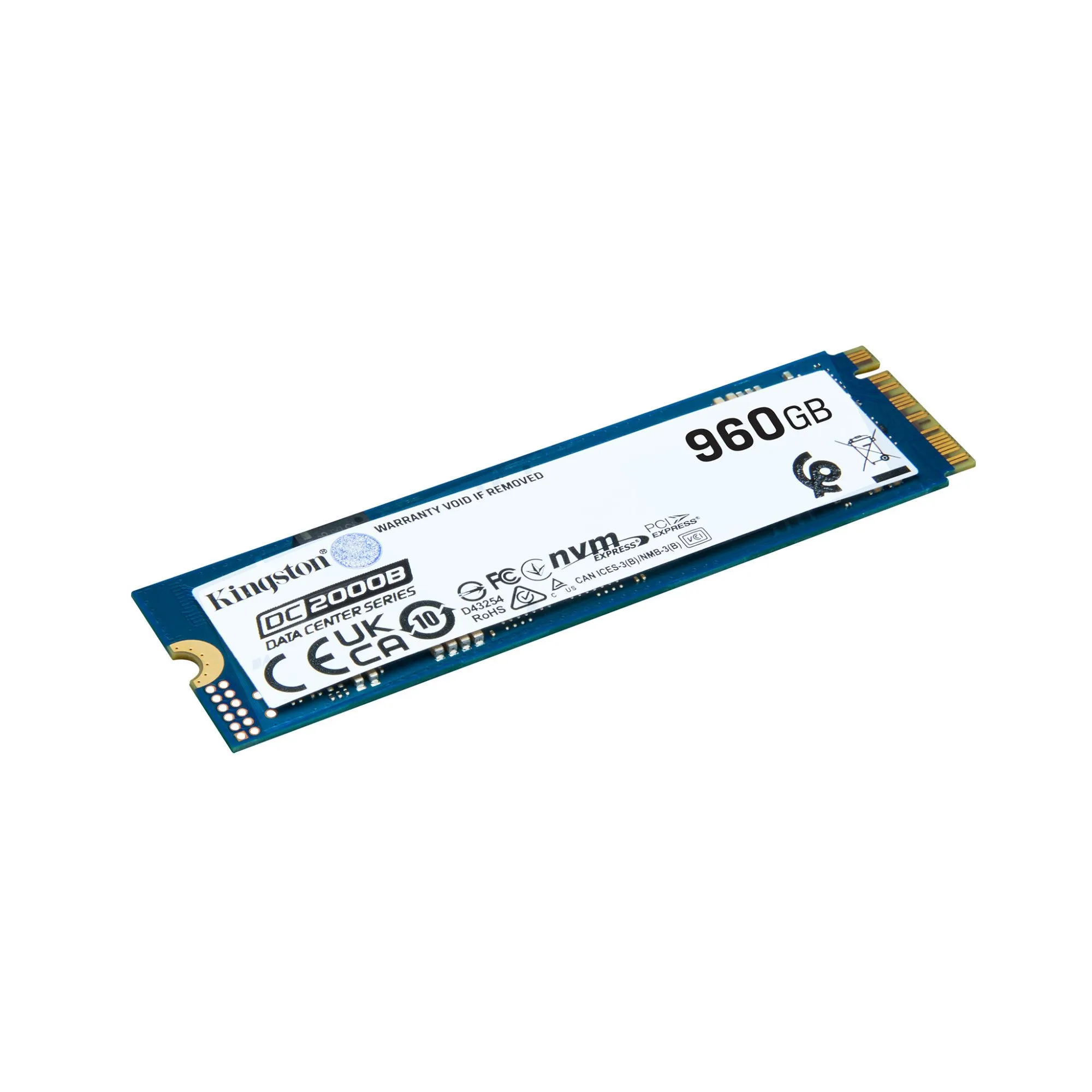 Твердотельный накопитель SSD 960 Gb, M.2 2280, Kingston DC2000B, SEDC2000BM8/960G, PCIe4 7000R/1300W — фото 3