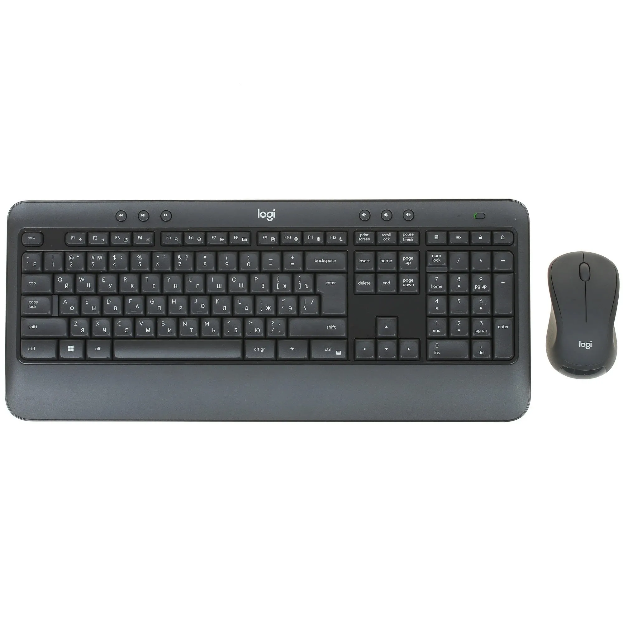 Комплект клавиатура+мышь Logitech MK540 черный — фото 1