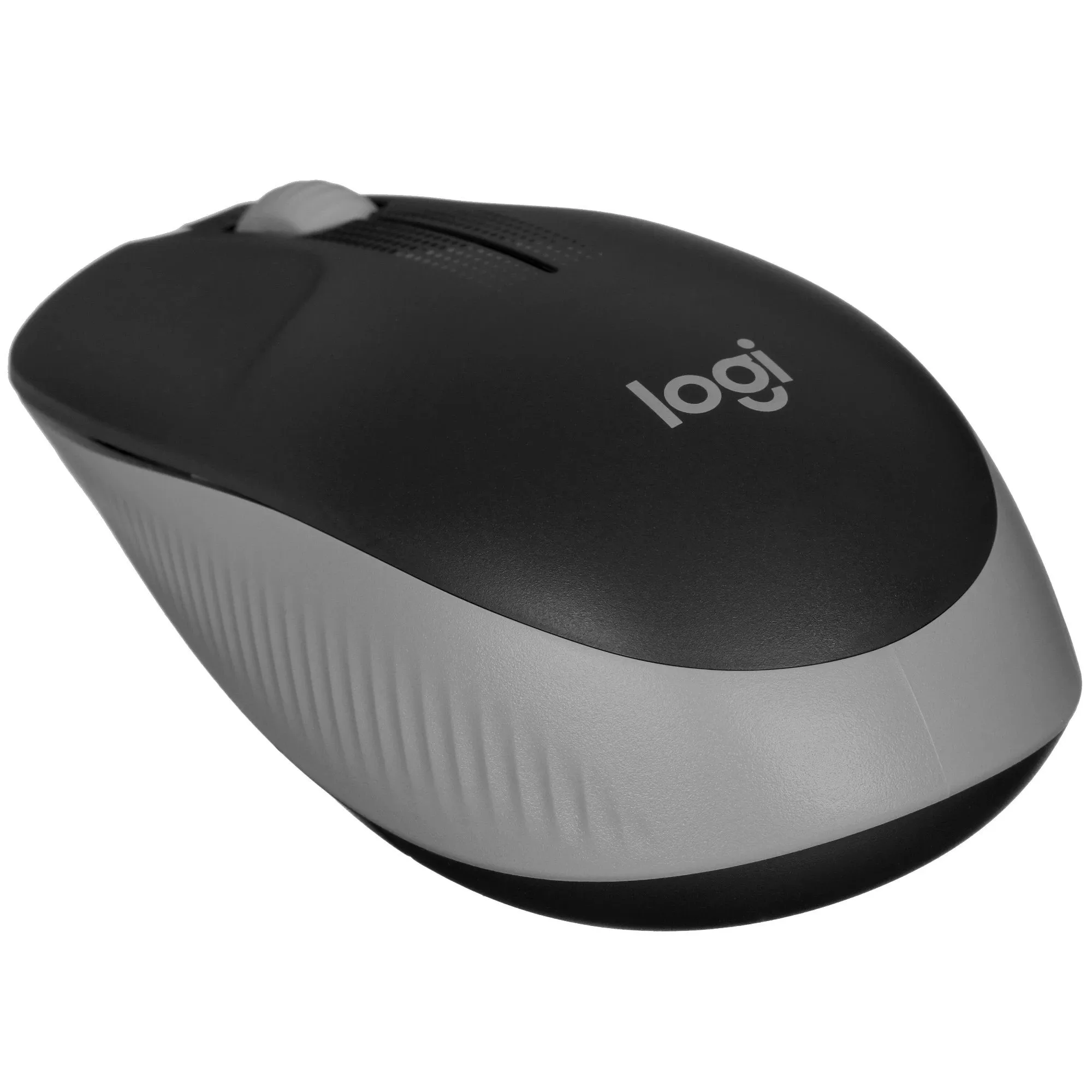 Мышь Logitech M190 Wireless, Оптическая, 1000DPI, 1xAA, USB, 2.4 GHz, Серый/Черный — фото 4