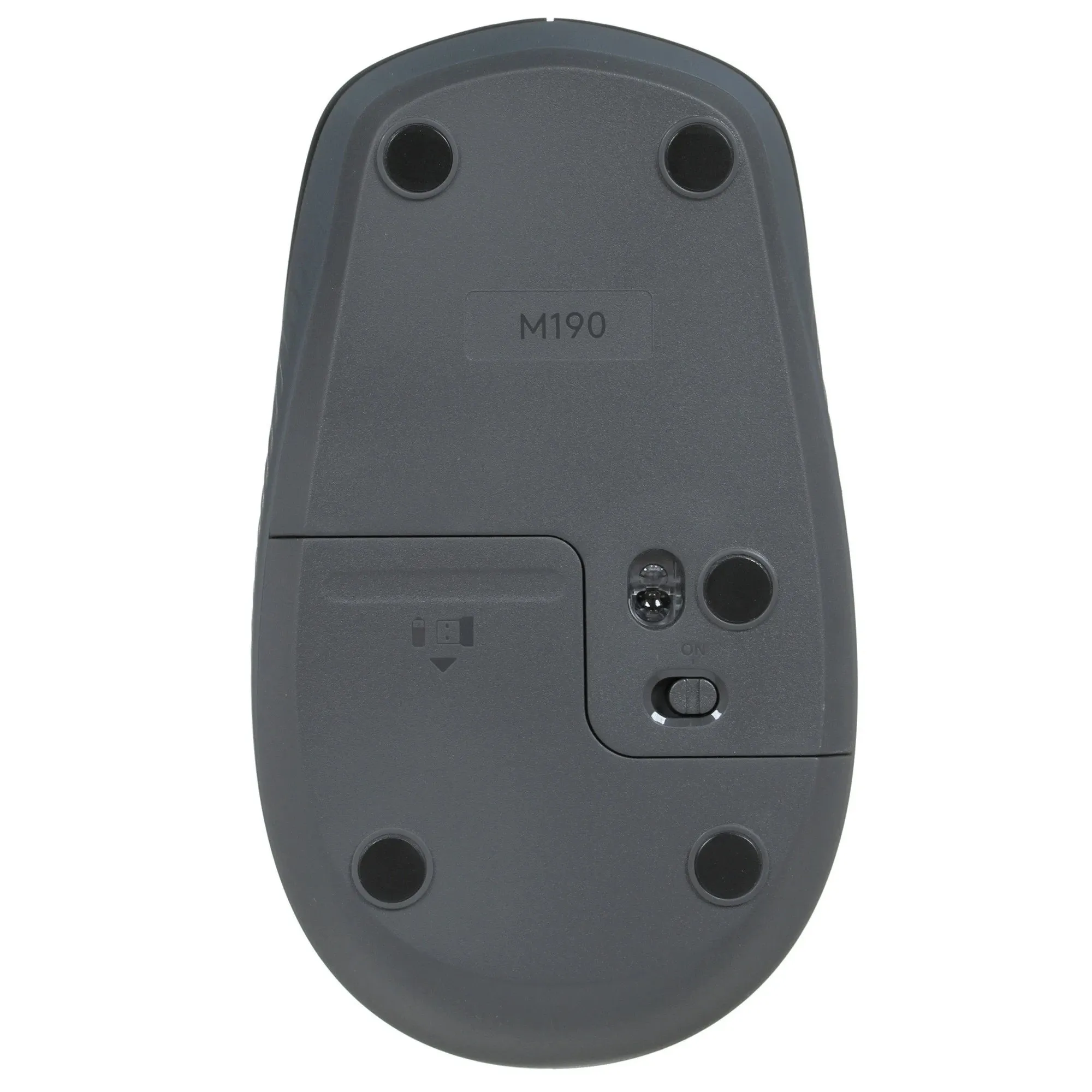 LOGITECH M190 Wireless Mouse - CHARCOAL — фото 5