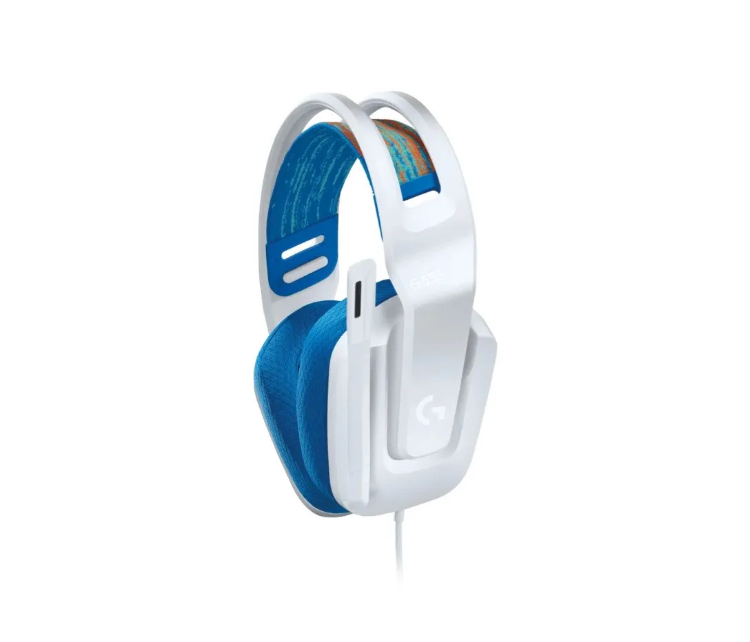 Гарнитура Logitech G335, 40 mm Drivers, 2 m Cable, Белый — фото 2