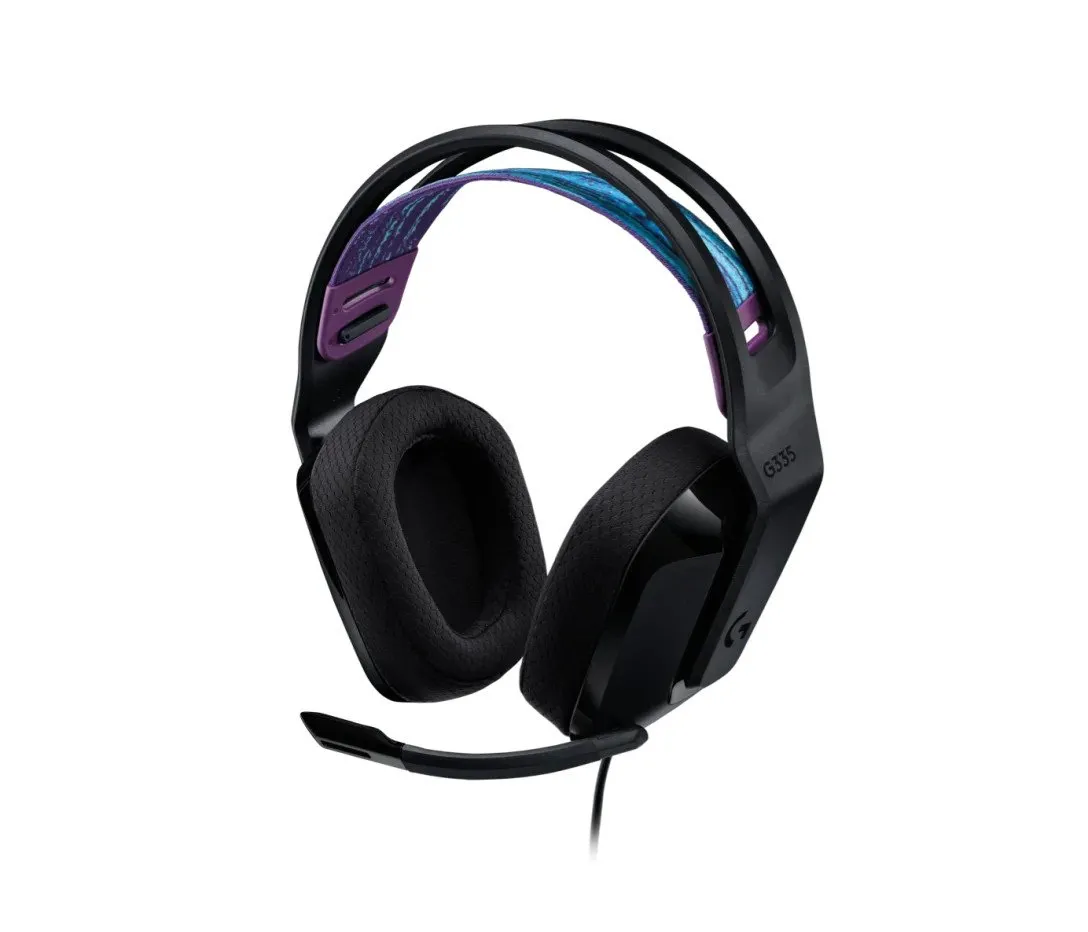 Наушники-гарнитура игровая Logitech G335 черный — фото 1