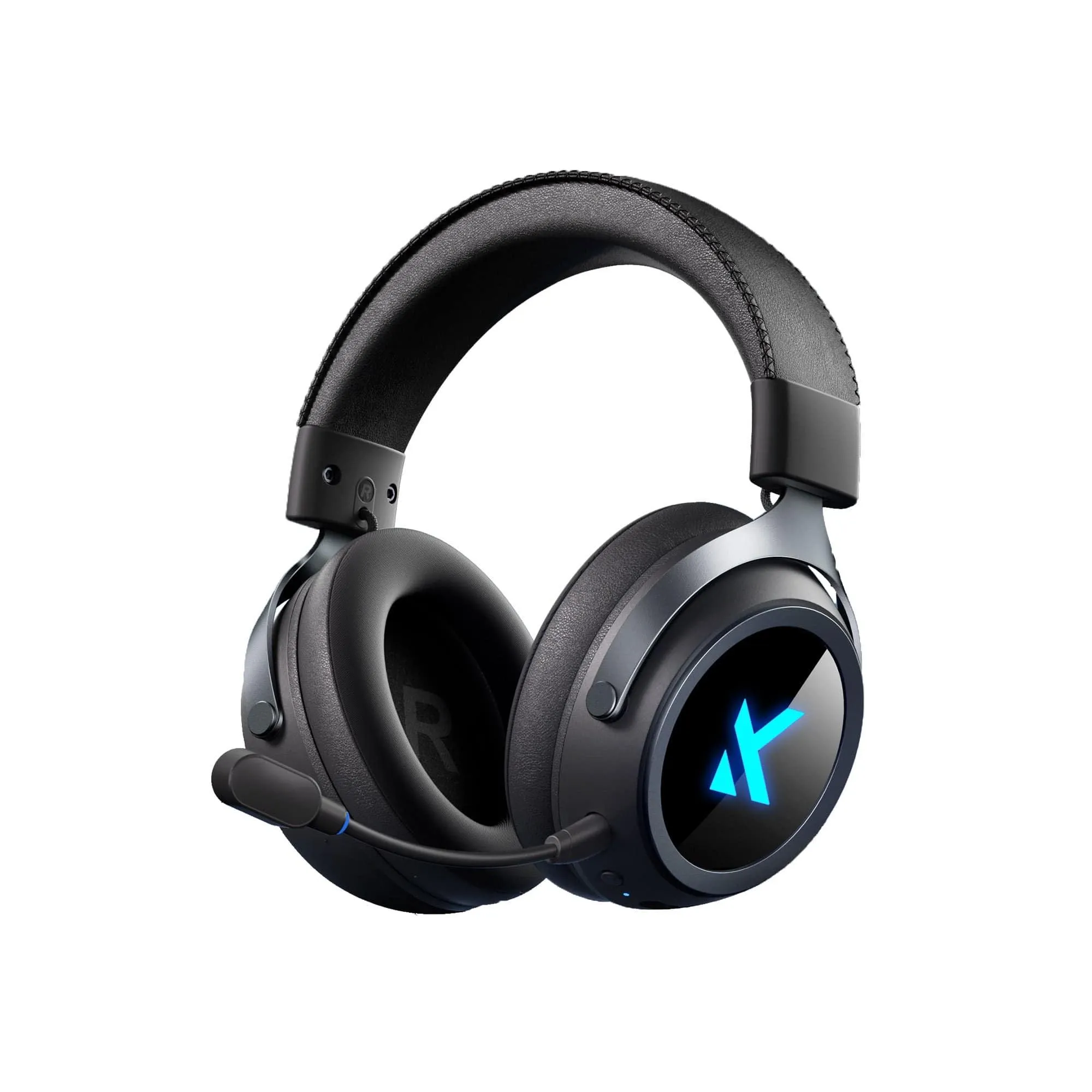 Наушники с микрофоном MCHOSE X9, 7.1 Surround, 53mm Drivers, 2.4/BT/USB, 2000mAh, Black